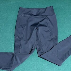 Fabletics Black Moto Leggings